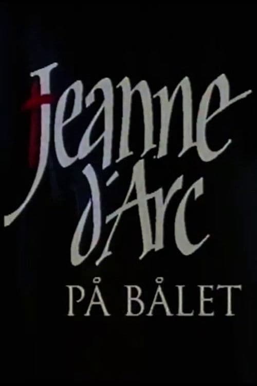 Jeanne d'Arc på bålet poster