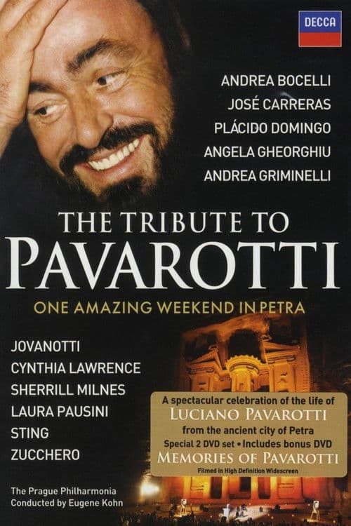 The Tribute to Pavarotti One Amazing Weekend in Petra poster