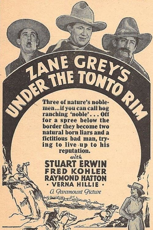 Under the Tonto Rim poster