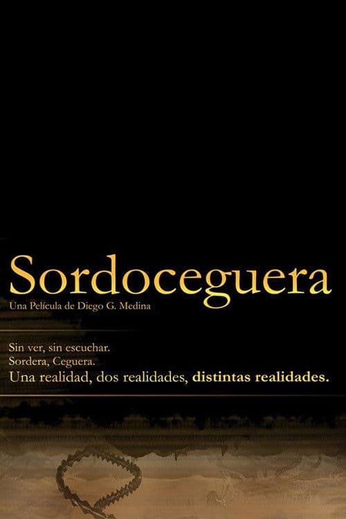Sordoceguera poster