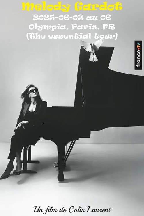 Melody Gardot 2025-06-03 au 06 Olympia, Paris, FR (The essential tour) poster