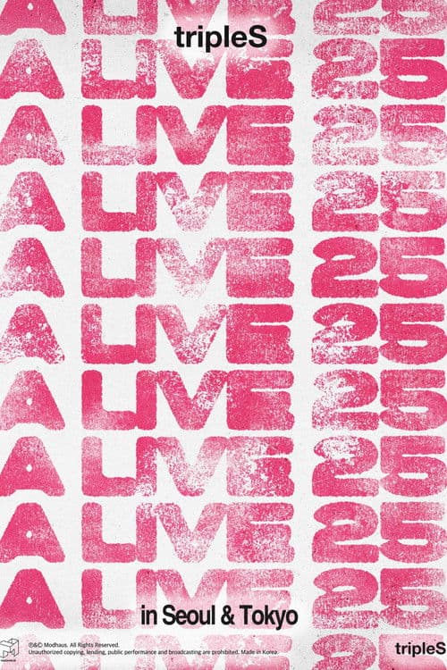tripleS A Live 25 in Seoul day2 poster