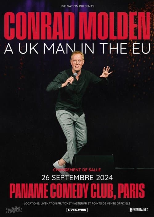 Conrad Molden - A UK Man in the EU poster