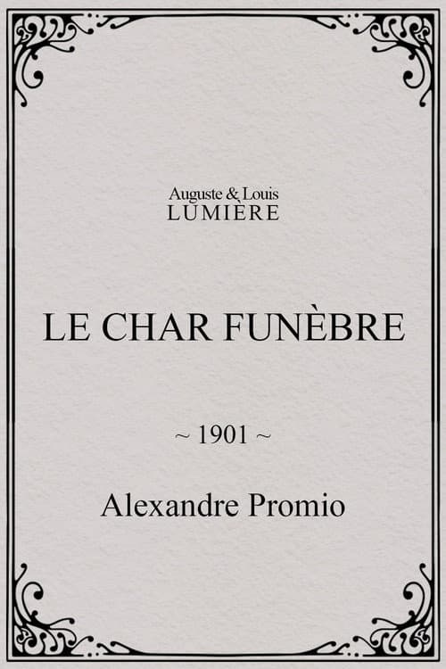Le char funèbre poster