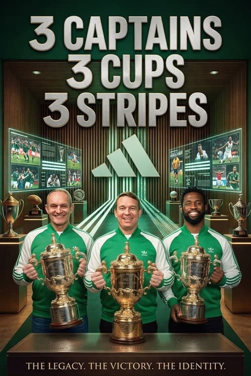 3 Captains, 3 Cups, 3 Stripes poster