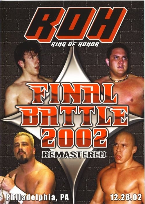 ROH Final Battle 2002 poster