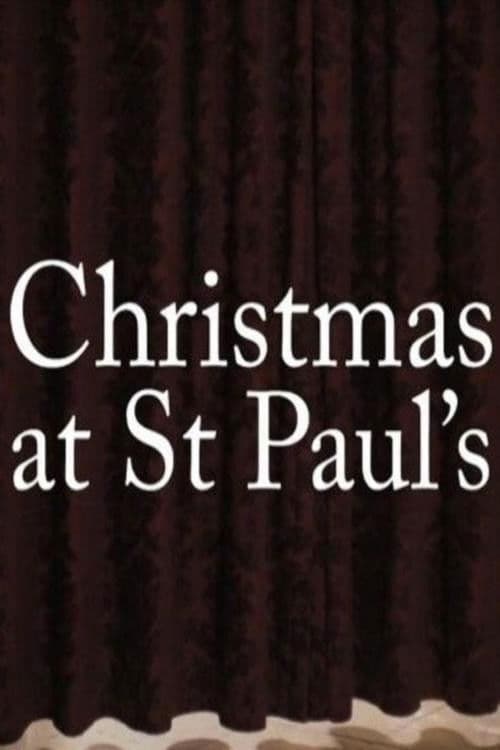 Christmas at St Paul's poster