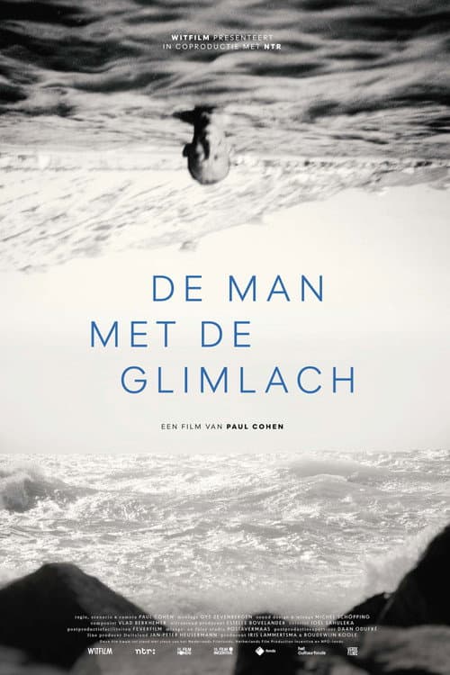 De man met de glimlach poster