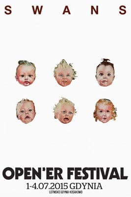 Swans: Open'er Festival, Gdynia poster