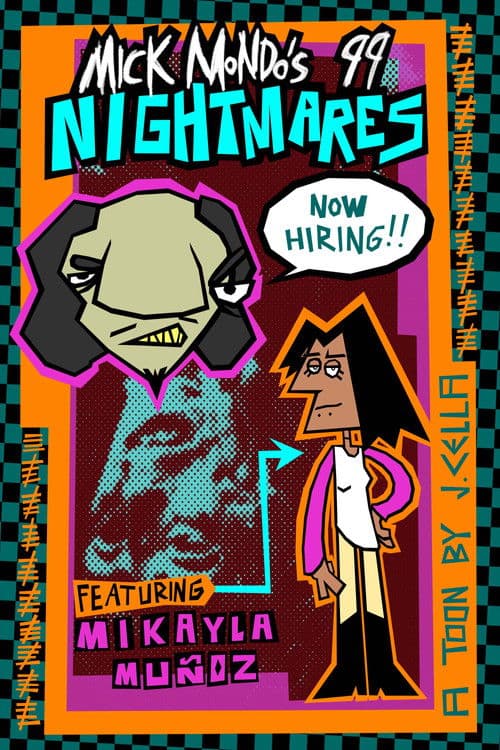 Mick Mondo's 99 Nightmares poster