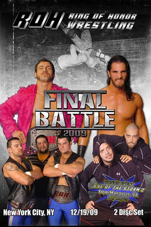 ROH Final Battle 2009 poster