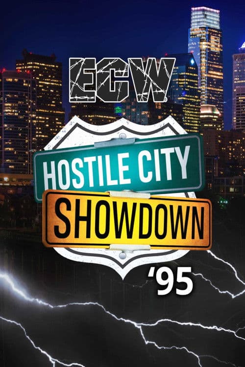 ECW Hostile City Showdown 1995 poster
