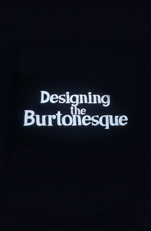 Designing the Burtonesque poster