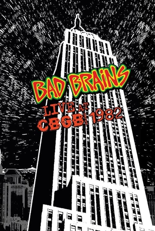 Bad Brains: Live at CBGB poster