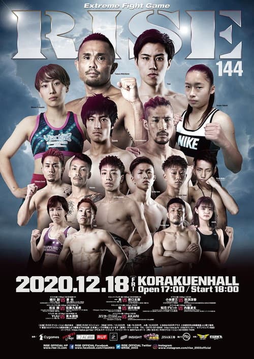 RISE 144 poster