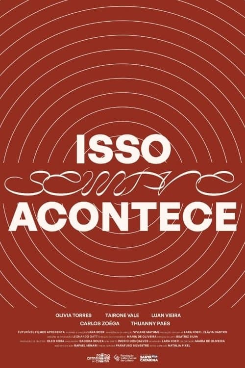 Isso Sempre Acontece poster