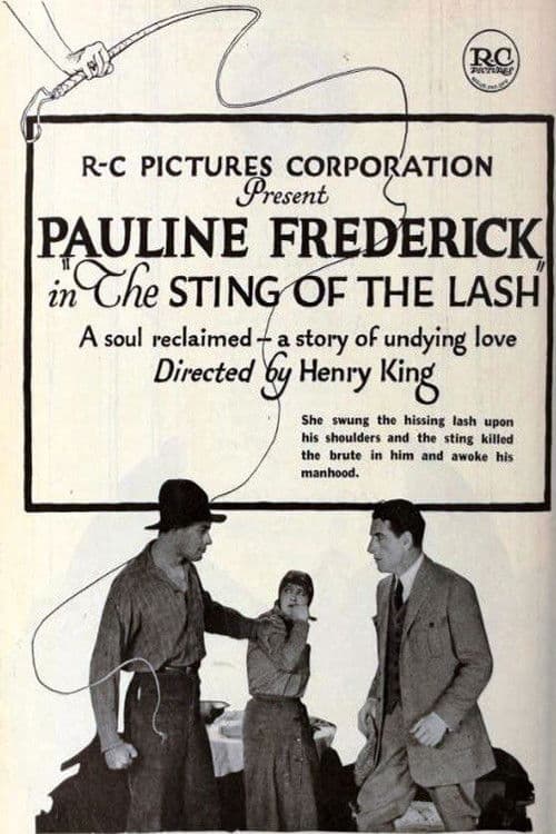 The Sting of the Lash poster