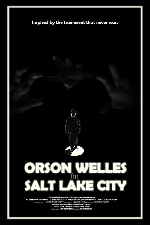 Orson Welles in Salt Lake City poster