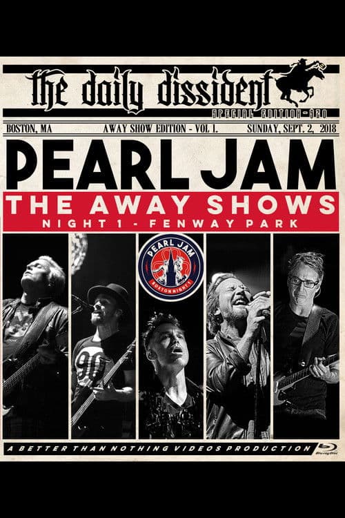 Pearl Jam: Fenway Park 2018 - Night 1 - The Away Shows [BTNV] poster