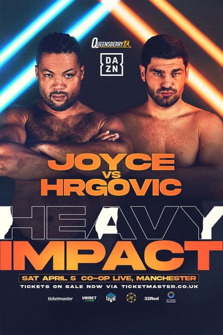 Joe Joyce vs. Filip Hrgovic poster