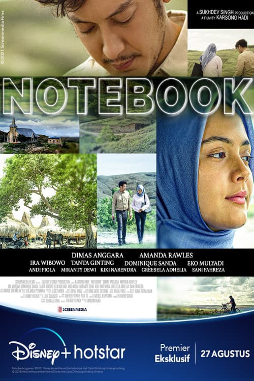 Notebook poster