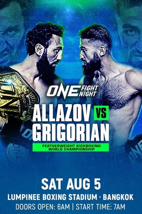 ONE Fight Night 13: Allazov vs. Grigorian poster