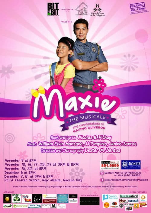 Maxie The Musical: Ang Pagdadalaga ni Maximo Oliveros poster