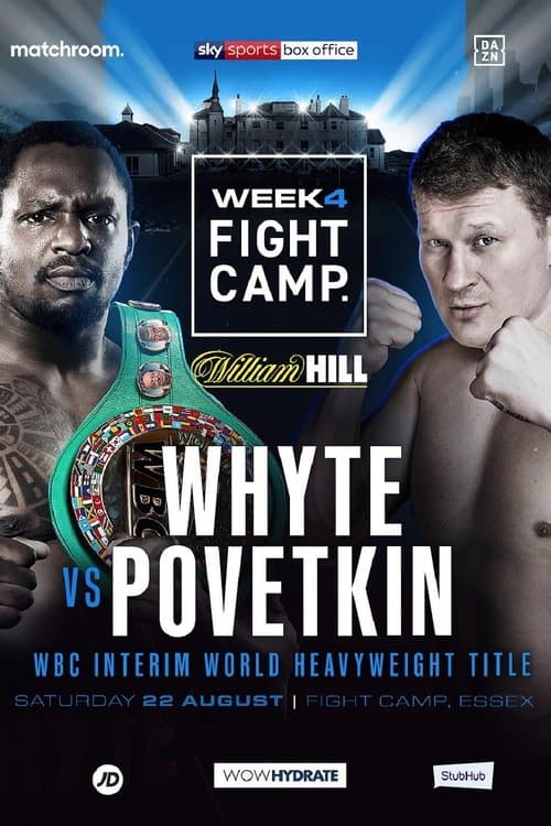 Dillian Whyte vs. Alexander Povetkin poster
