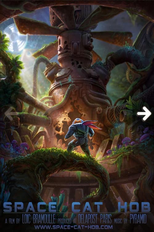 Space Cat Hob poster