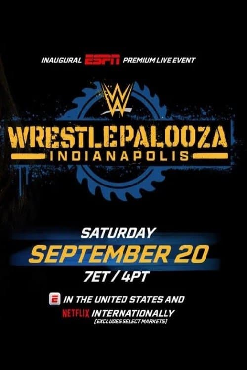 WWE Countdown to Wrestlepalooza: Indianapolis poster