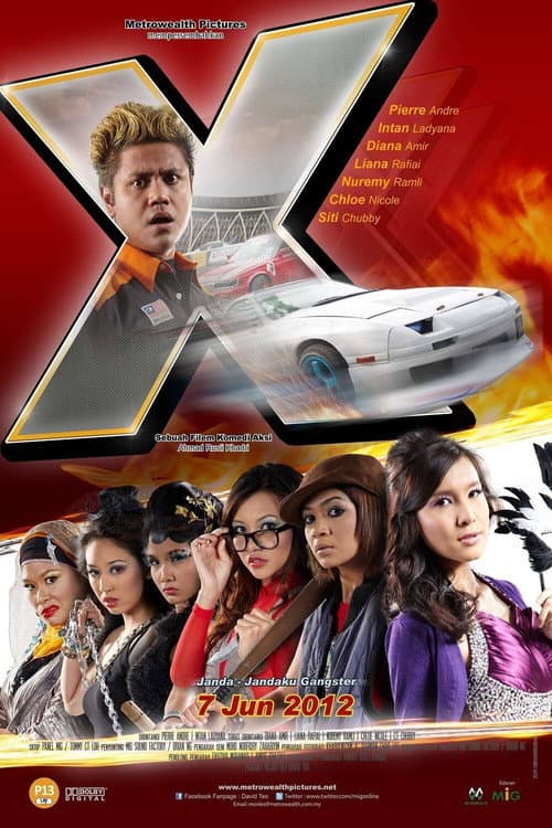 X: Janda-Jandaku Gangster poster
