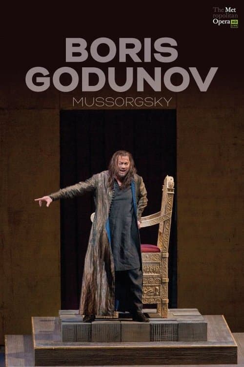 The Metropolitan Opera: Boris Godunov poster