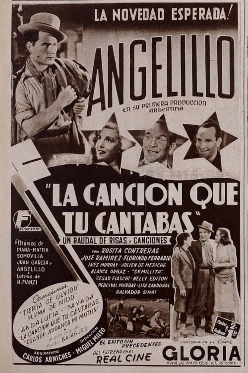 La canción que tú cantabas poster