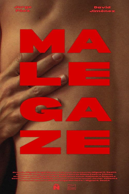 MALE GAZE poster