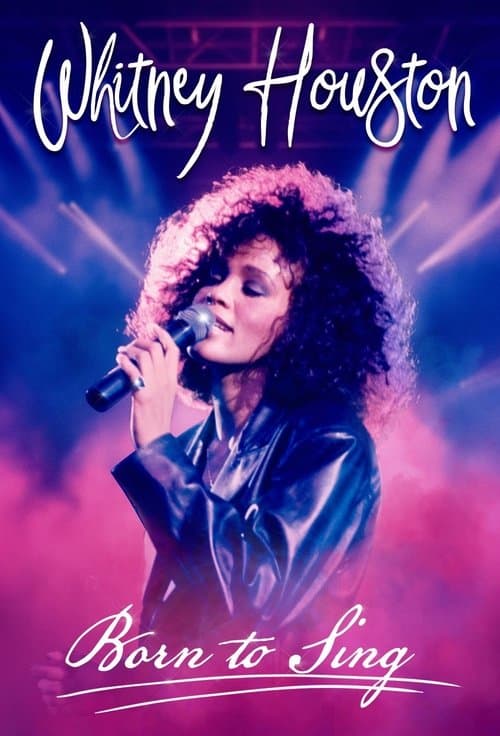 Whitney Houston Born to Sing poster
