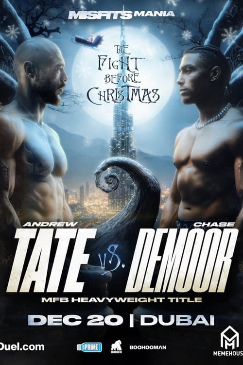 Andrew Tate vs. Chase DeMoor poster