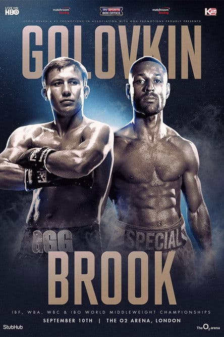 Gennady Golovkin vs. Kell Brook poster