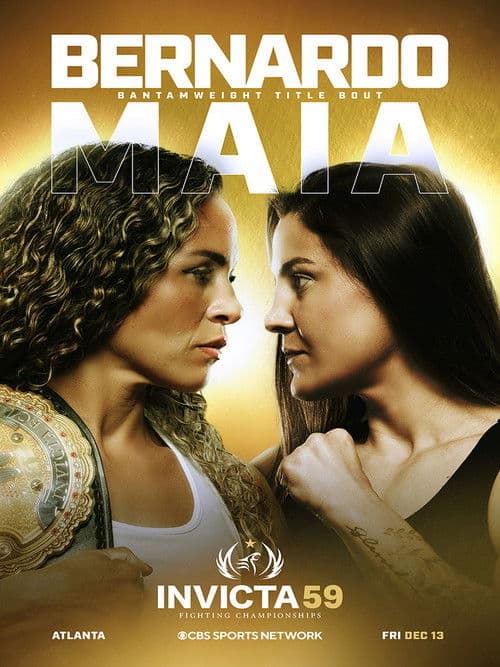 Invicta FC 59: Bernardo vs. Maia poster