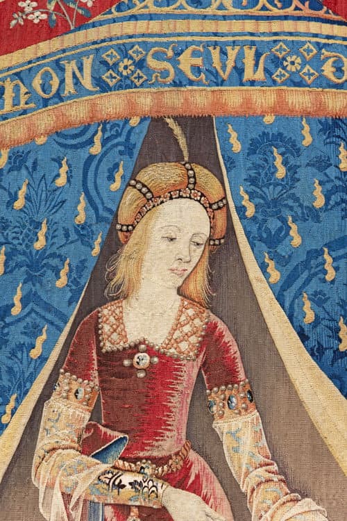 La Dame à la Licorne « Le sixième sens » poster