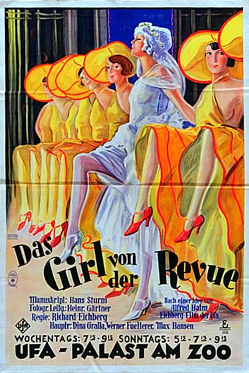 Das Girl von der Revue poster