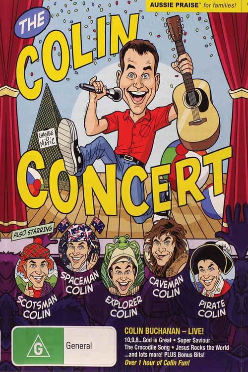 The Colin Concert poster