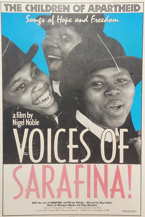 Voices of Sarafina! poster