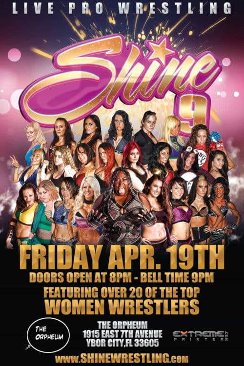 SHINE 9 poster
