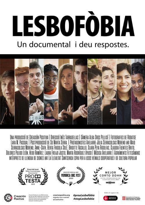 Lesbofòbia, un documental i deu respostes. poster