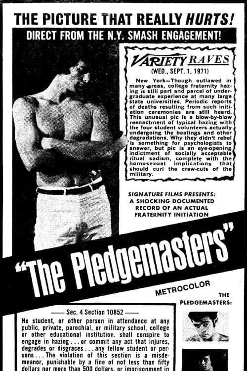 The Pledgemasters poster