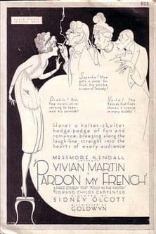 Pardon My French poster