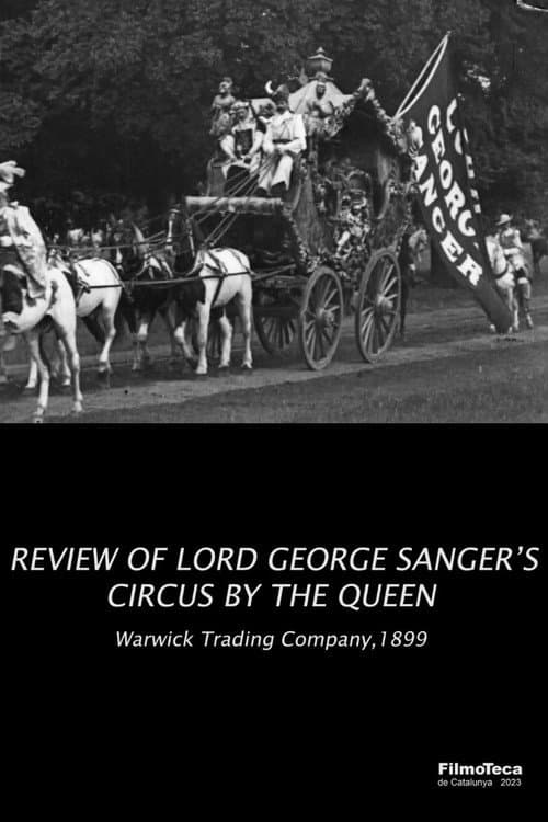 Review of Lord George Sanger's Circus by the Queen poster