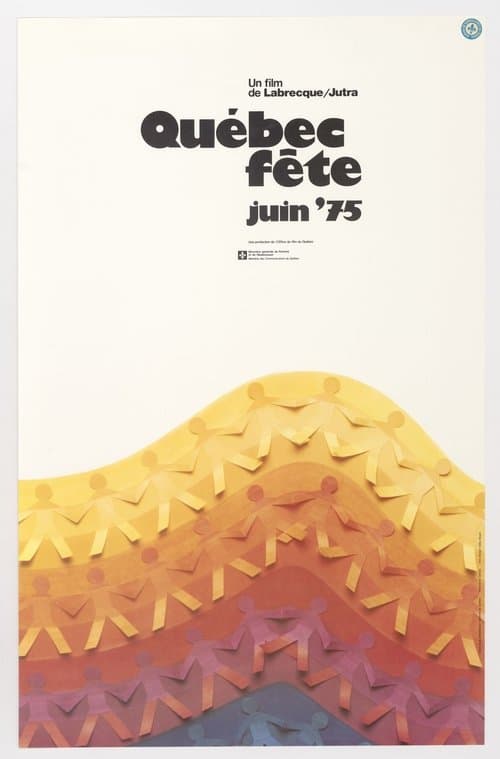 Québec fête juin '75 poster