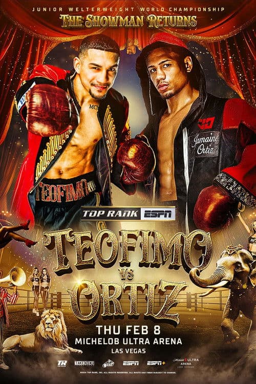 Teofimo Lopez vs. Jamaine Ortiz poster