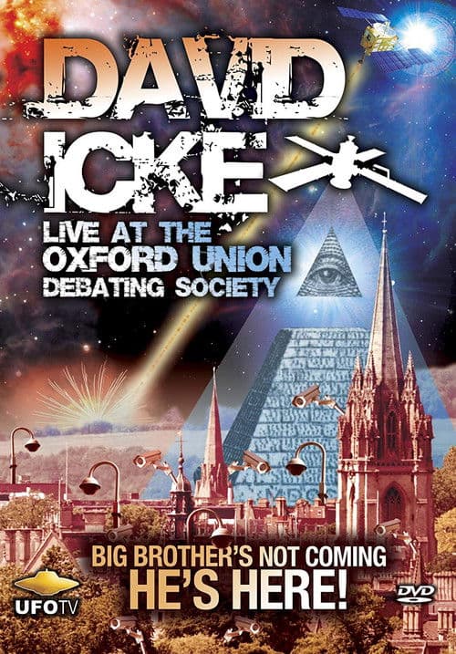 David Icke: Live at Oxford Union Debating Society poster